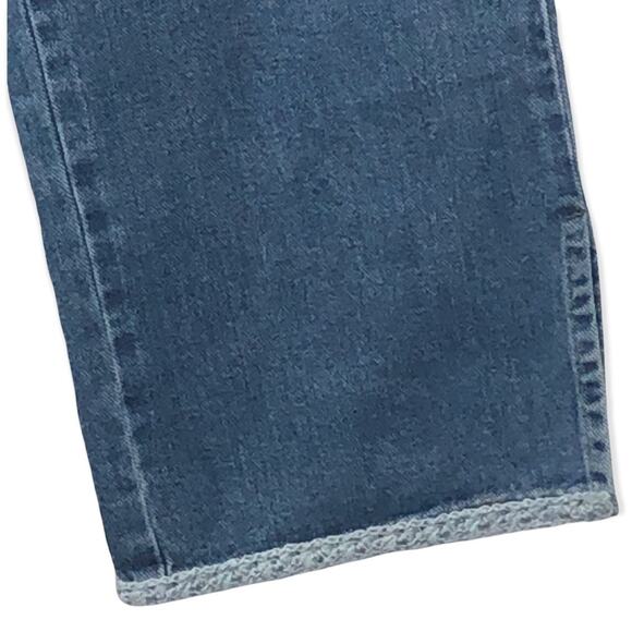 Vintage Tommy Hilfiger High Waist Metal Tag Mom Jeans Capri Size 10 - Picture 13 of 14